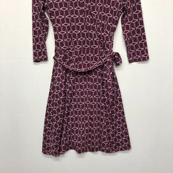 41 Hawthorn Women 3/4 Sleeve Wrap Dress Size Small Polyester Blend B237 -26 - Picture 9 of 13